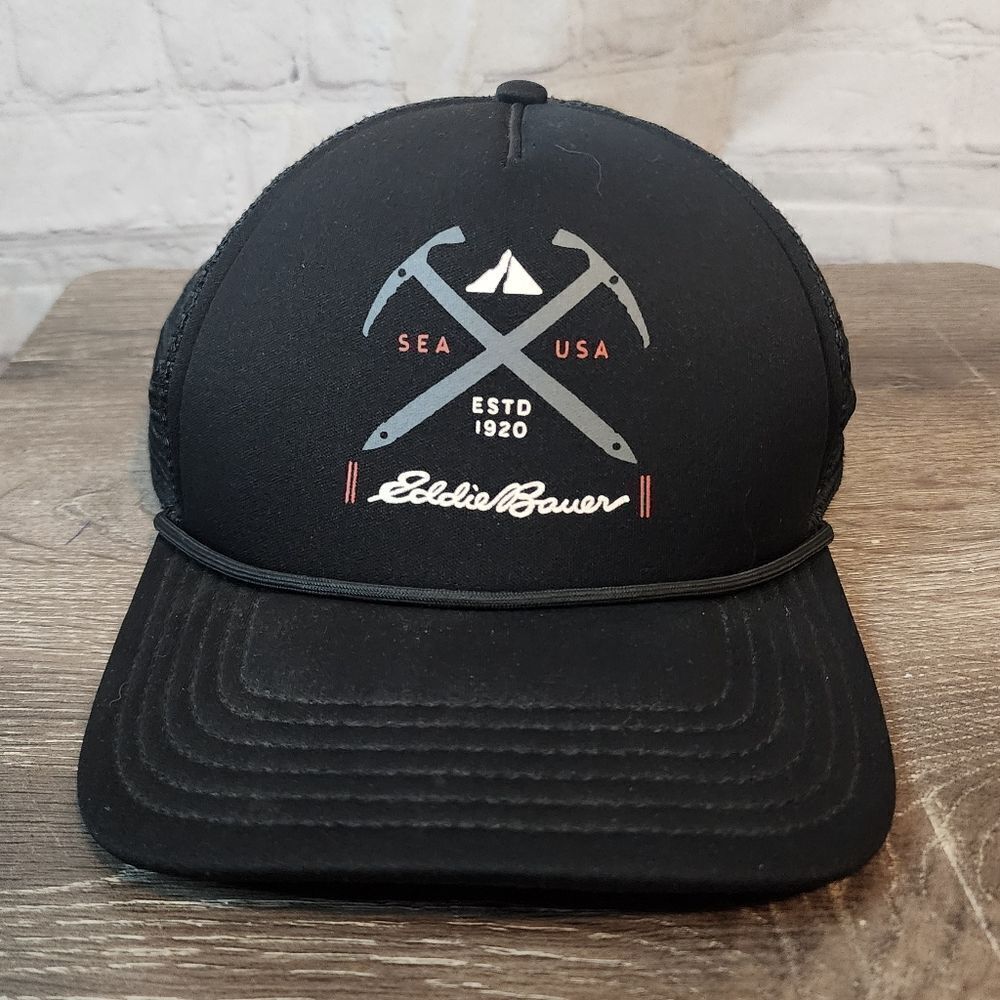 Men's Eddie Bauer snap back hat, size OS